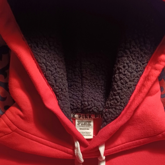 NWOT Victoria's secret pink bling pullover hoodie size small - Picture 3 of 7